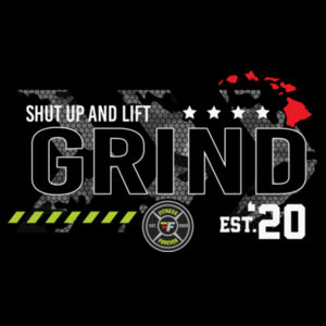 GRIND - MEN'S T-SHIRT - BLACK - GJRA73 Design
