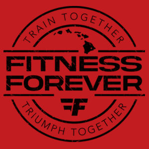 TRAIN TOGETHER. TRIUMPH TOGETHER. - MEN'S TANK TOP - RED - AFN765 Design