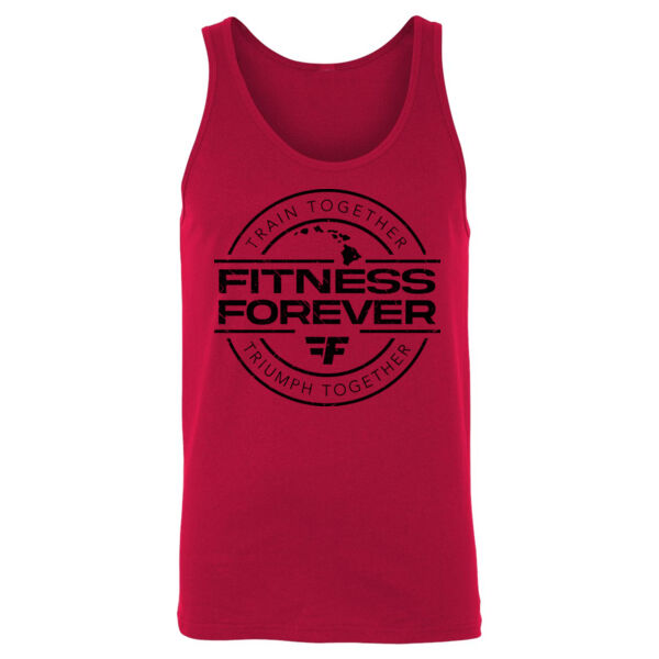 TRAIN TOGETHER. TRIUMPH TOGETHER. - MEN'S TANK TOP - RED - AFN765 Thumbnail