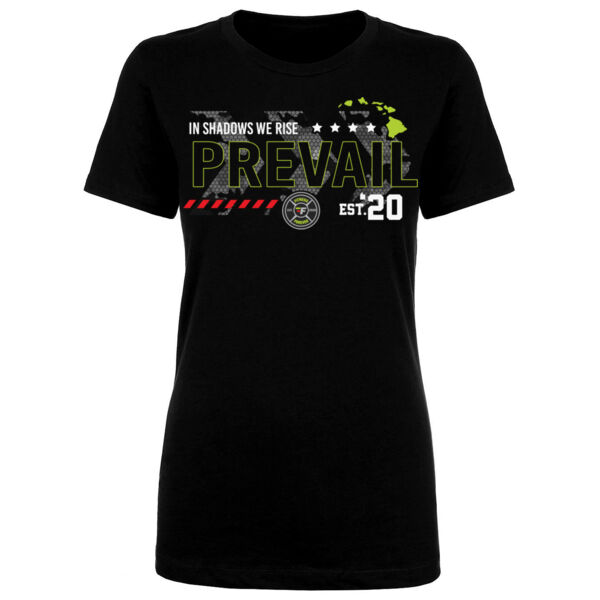 PREVAIL - WOMEN'S FITTED T-SHIRT - BLACK - 8QU3G9 Thumbnail
